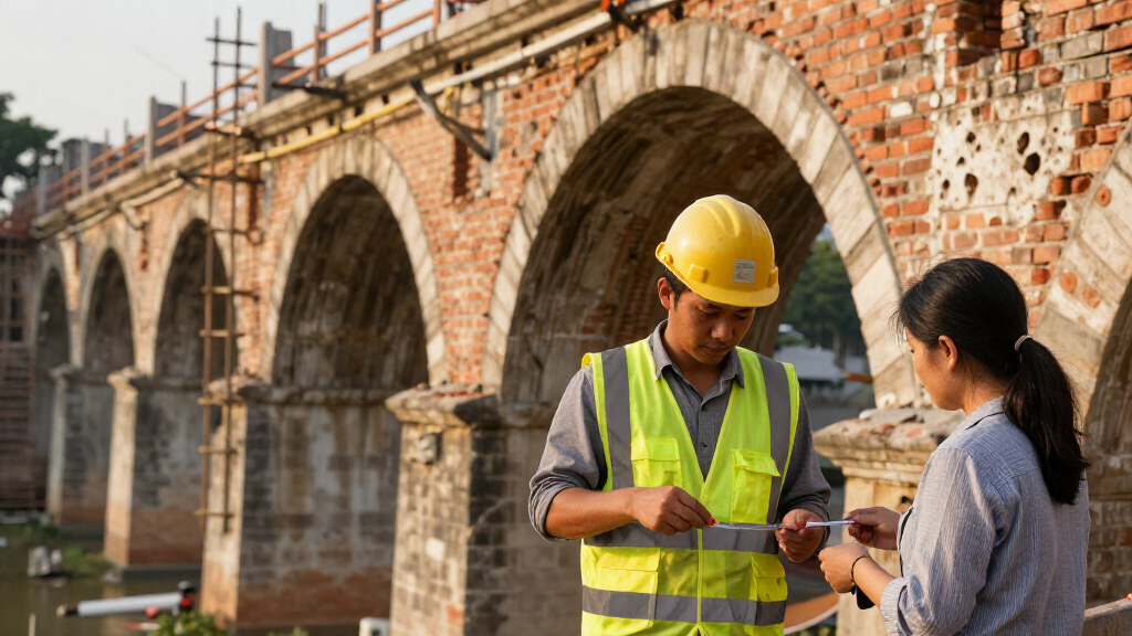 Hanoi Rebuilds Space For 130 Hundred-year-old Phung Hung Bridge Arches - Laodong.vn