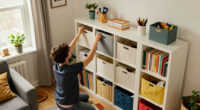 I Created A Pretty IKEA BILLY Hack That Seriously Cuts Clutter