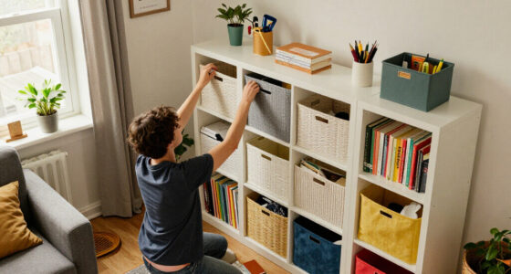I Created A Pretty IKEA BILLY Hack That Seriously Cuts Clutter