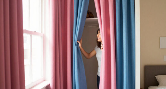 I Ditched My Closet Doors For $60 Pleated Curtains (See Why!)