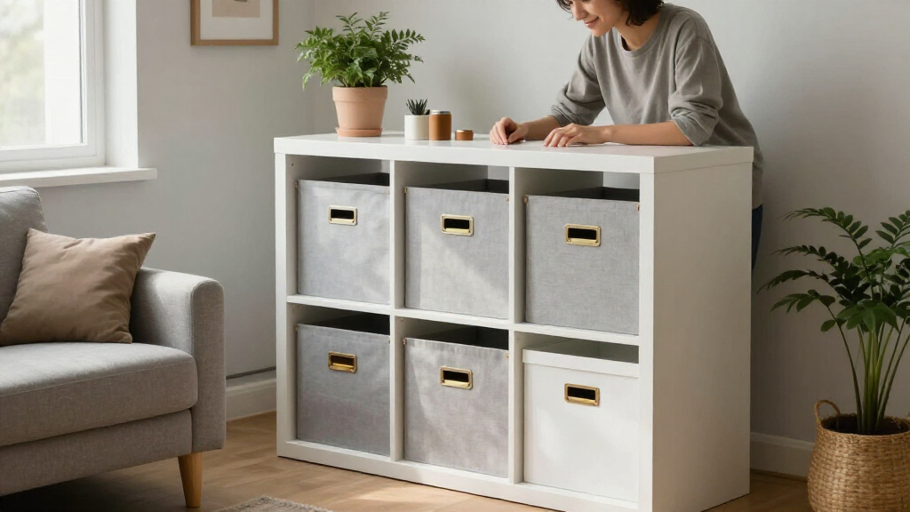 IKEA’s $13 Storage Gem Solved My Small Living Room Problems