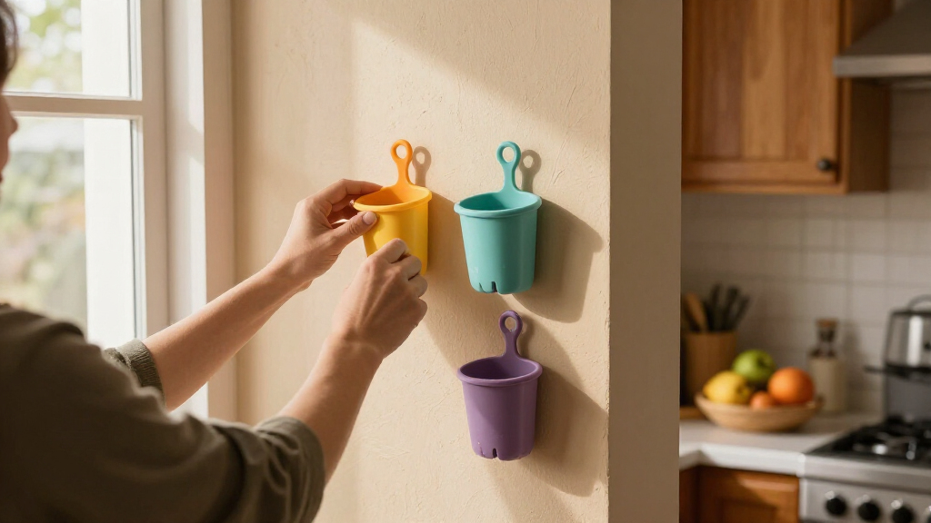 These Silly (And Smart!) Finds Created Instant Storage On My Kitchen Wall