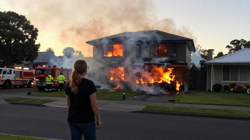 Two-storey Auckland House Collapses In Fire - NZ Herald