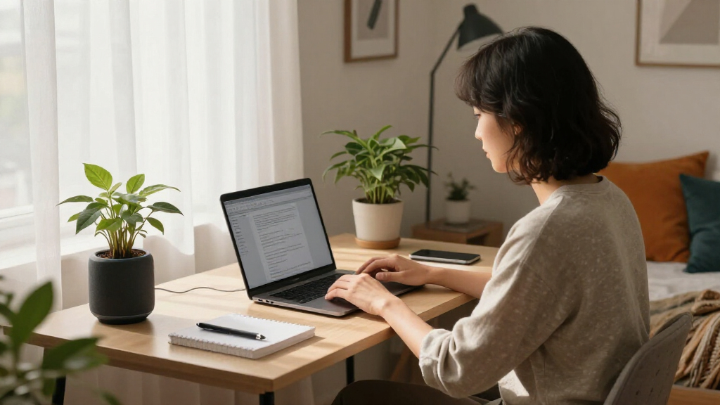 A Tiny Corner Of An NYC Bedroom Became The Most Inspiring Office