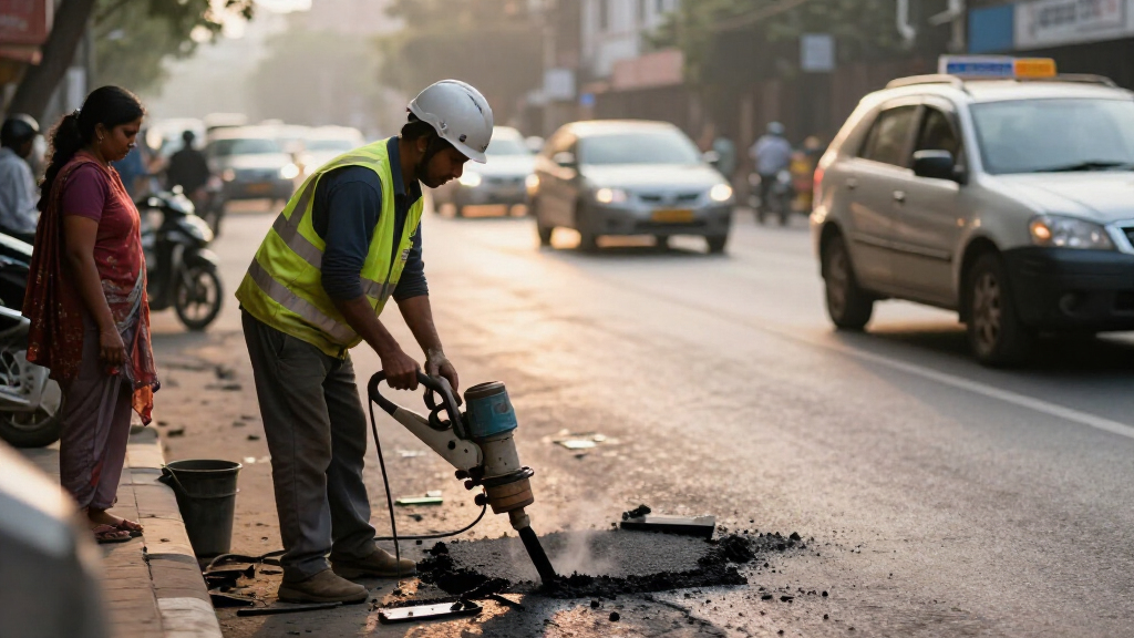 Bengaluru Introduces Jet Patchers To Fix Potholes Without Disrupting Traffic - Indiatoday.in