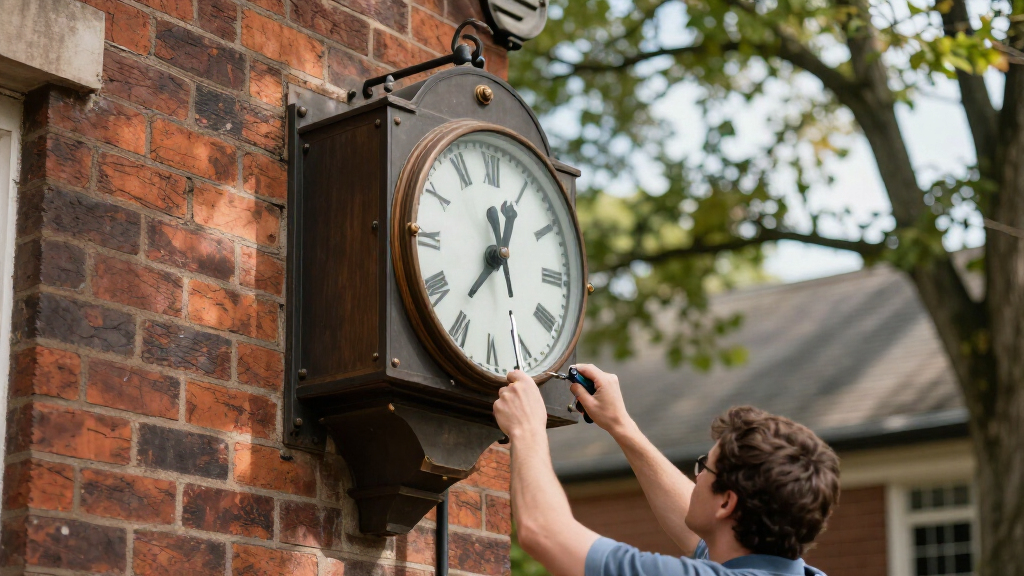 Fixing The Portobello Police Station Clock