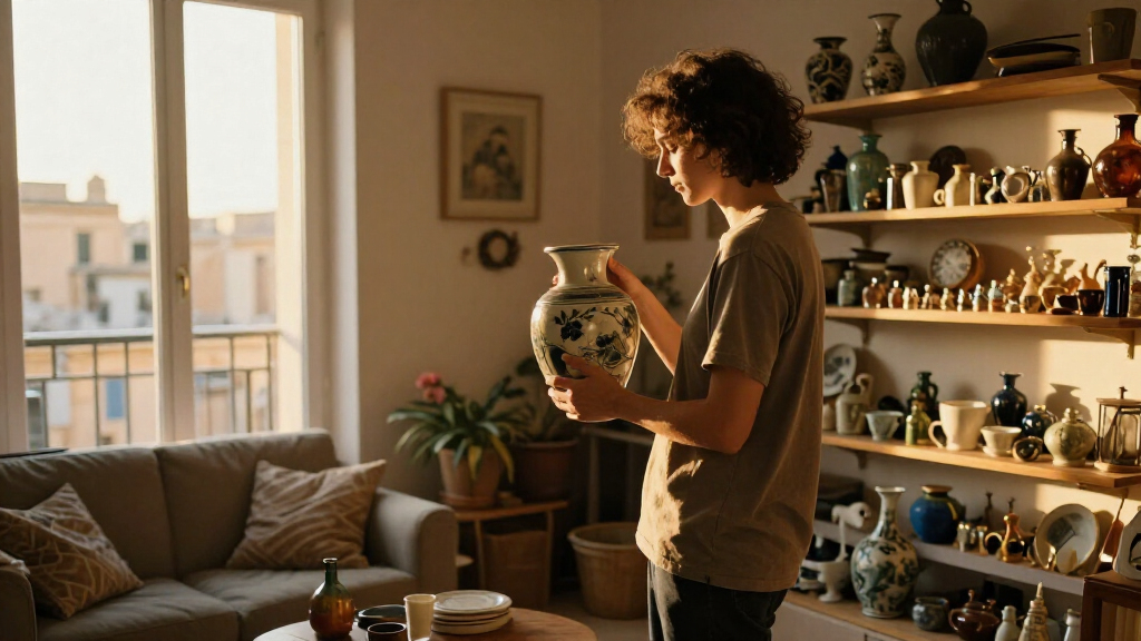 He Filled His Malta Apartment With Things He Rescued, Collected, And Loved