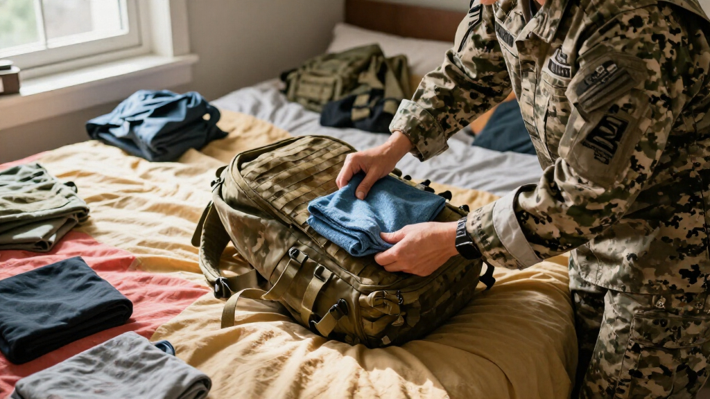 I’ll Never Use Packing Cubes Again After Seeing My Military Son’s Trick
