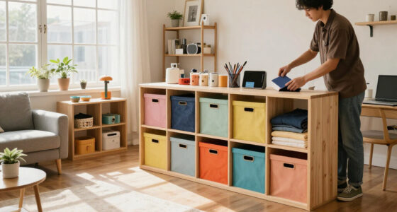She Used IKEA Storage To Make Her Studio Feel Like A One-Bedroom
