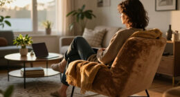 The Chic West Elm Chair That Made My Tiny Apartment 100X More Inviting