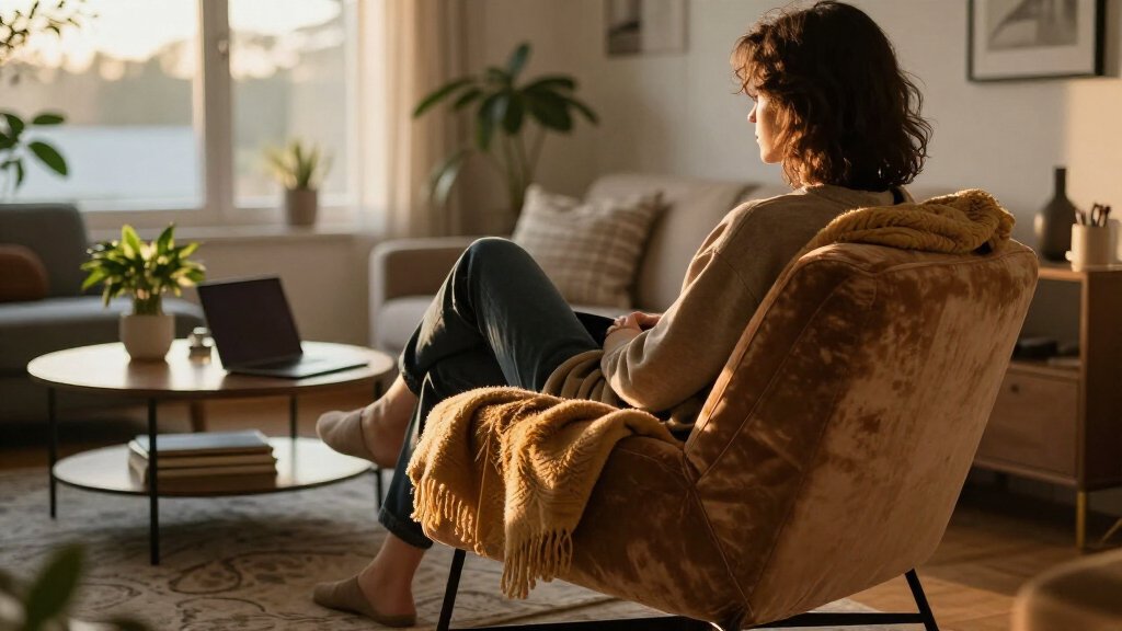 The Chic West Elm Chair That Made My Tiny Apartment 100X More Inviting