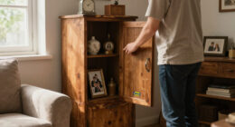 This New IKEA Cabinet Gives Instant Antique Family Heirloom Vibes