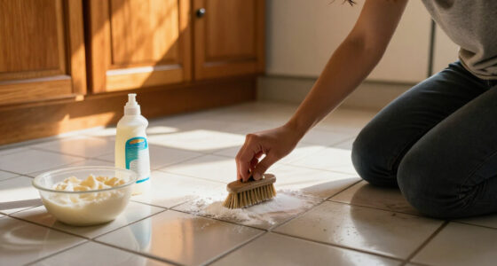 Skip The Vinegar: Easily Clean Floor Grout With 2 Kitchen Staples
