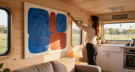 This “Counterintuitive” Art Rule Is How Designers Make Tiny Homes Look Massive