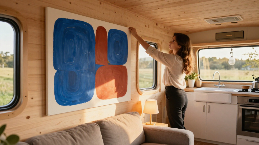 This “Counterintuitive” Art Rule Is How Designers Make Tiny Homes Look Massive